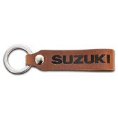 Suzuki Leather Key Chain